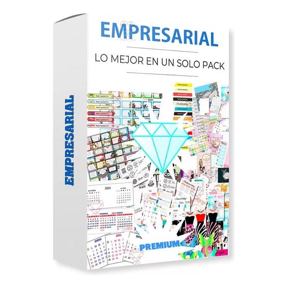 Kit Imprimible Empresarial Mega Pack Todo En Uno