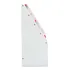 Rack Para Libros Blanco Y Rosado  Rosa