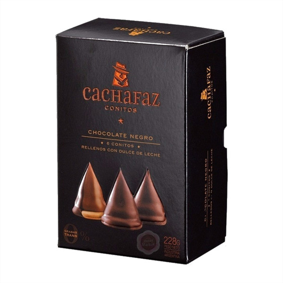 Conitos De Dulce De Leche Cachafaz X6u  - Sweet Market