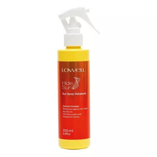 Spray Hidratante Lowell Sun Protetor Solar E Termico 200ml