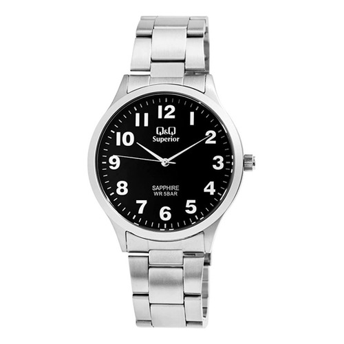 Reloj Para Hombre Q&q Superior S278j215y Plateado