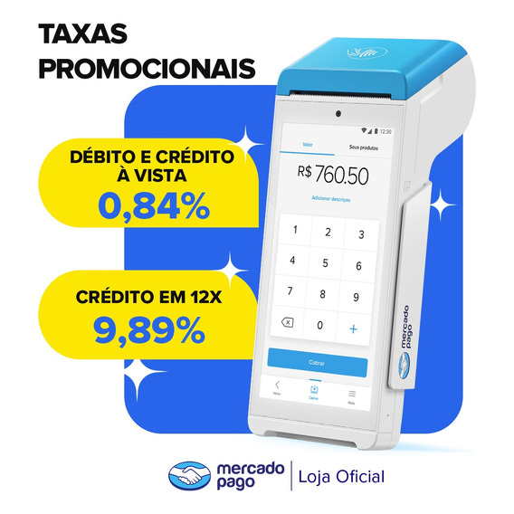 Mercado Pago: Máquina De Cartão Point Smart 2 4g Wifi