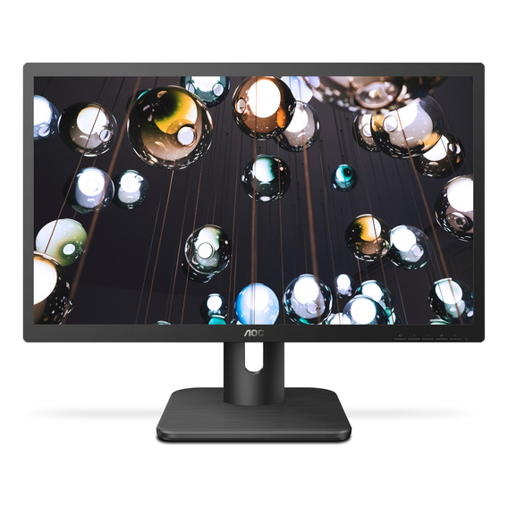 Monitor Led Aoc 20e1 20'' Hd 60hz Flicker Free Vesa Hdmi Vga