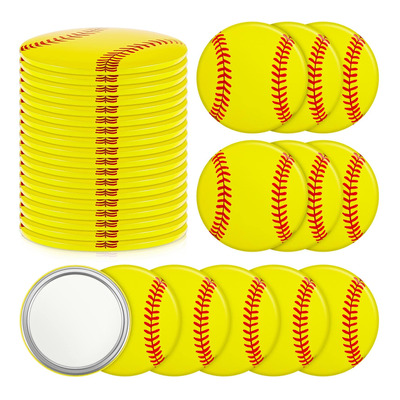 18 Piezas De Softbol Compacto Espejo De Sftbol Para Nias, Su