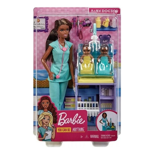 Barbie Quiero Ser Pediatra Barbie Doctora Pediatra Morena