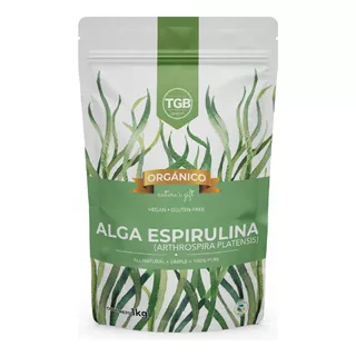 Espirulina 100% Pura Premium Polvo 1 Kg