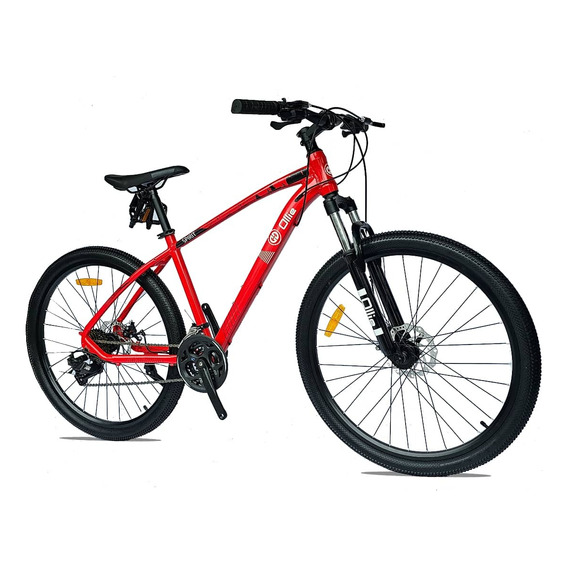 Bicicleta Mtb Aro 27.5 De Aluminio - Nuevas Color Rojo Tamaño Del Cuadro 17
