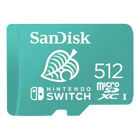 Memoria Sandisk Micro Sdxc 512gb 4k Para Nintendo Switch