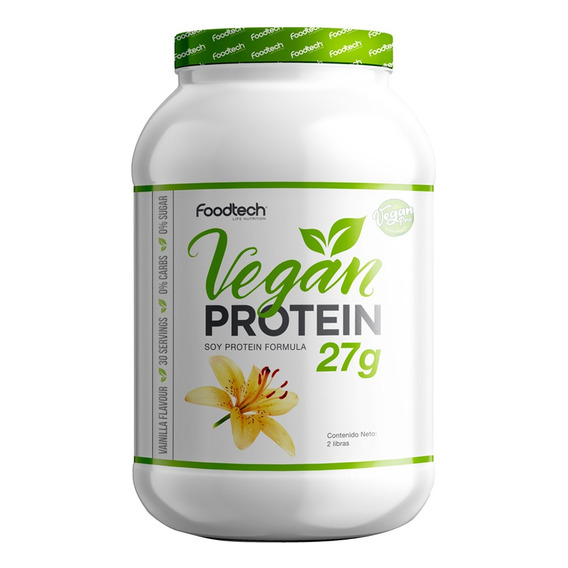 Vegan Protein - Foodtech Sabor Vainilla Ice Cream