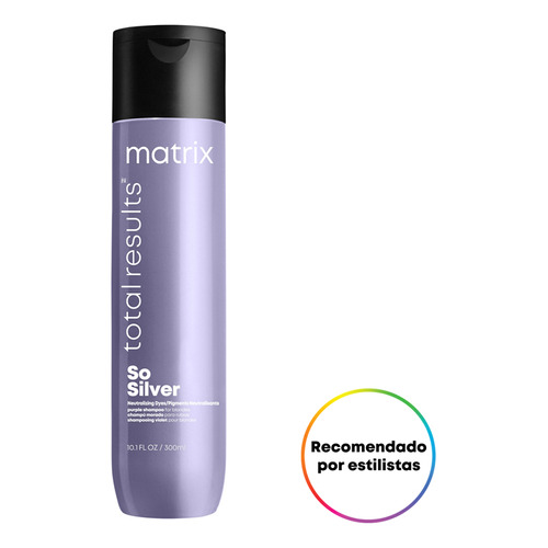 Shampoo Matizador Violeta So Silver 300ml Matrix