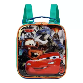 Lancheira Escolar Carros Disney Pixar Mcqueen Xeryus