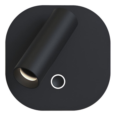 Aplique Led Geniusq-ap-ng Móvil Negro Dual Diseño Gmg 
