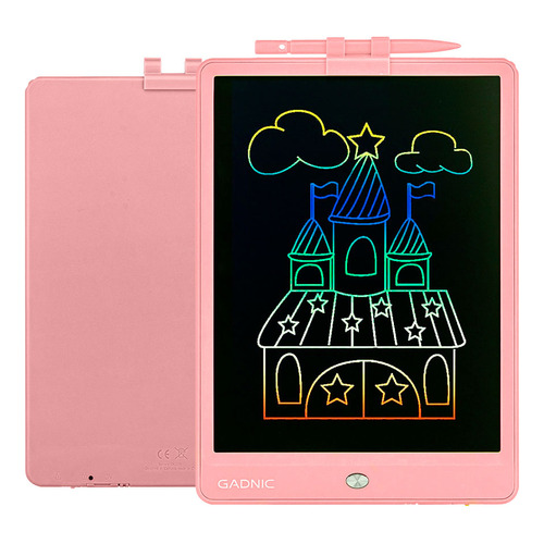 Pizarra Tablet Mágica De Dibujo Anotador Gadnic Lcd 10 Color Rosa