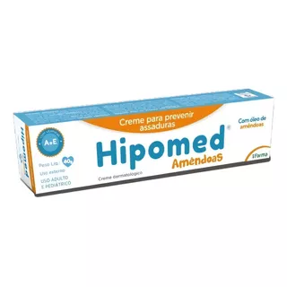 Creme Protetor Preventivo De Assaduras Hipomed Amendoas 40g