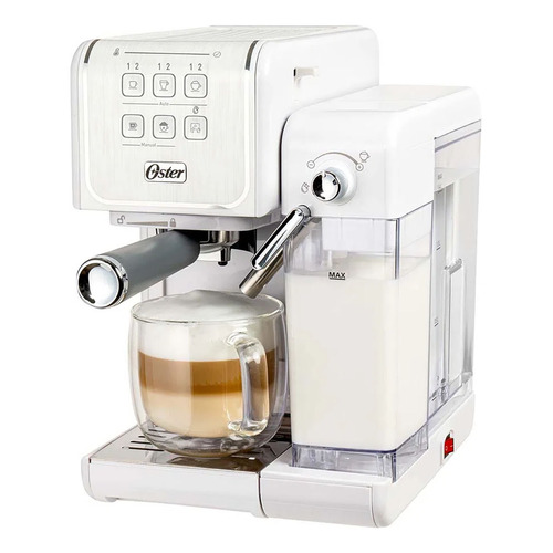 Cafetera Espresso Oster Primalatte Touch 3en1 Cápsulas Monod Color Blanco