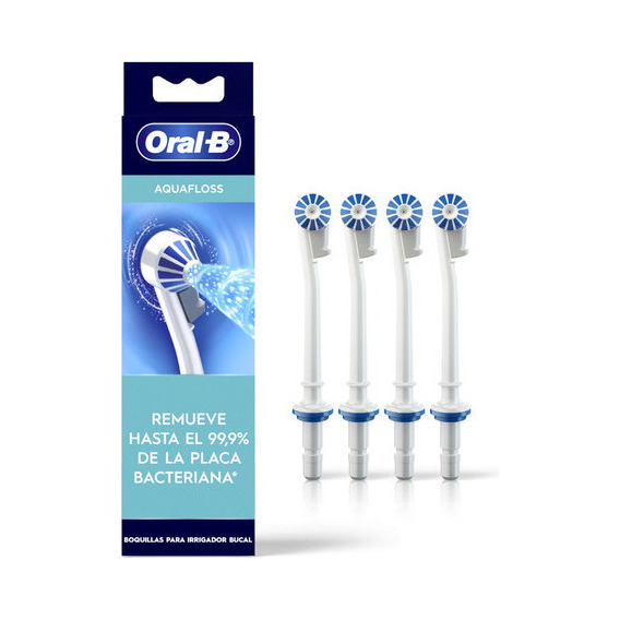 Aquafloss Boquillas De Repuesto Para Waterflosser Oral-b 4un