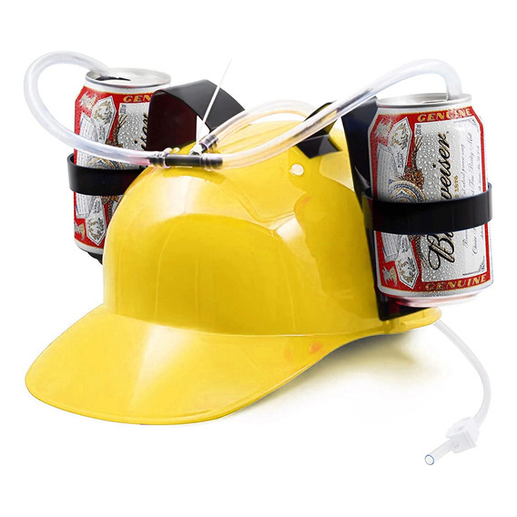 Casco Gorra Porta Latas Cerveza Refrescos Cervecero Sombrero