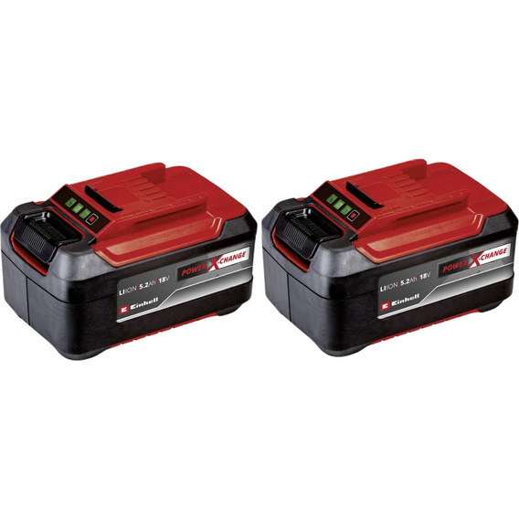 Power-x-change 18v Twinpack 2x5.2ah Einhell