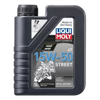 Aceite Liqui Moly Motorbike4t 15w50 Semi Sintético Street 1l