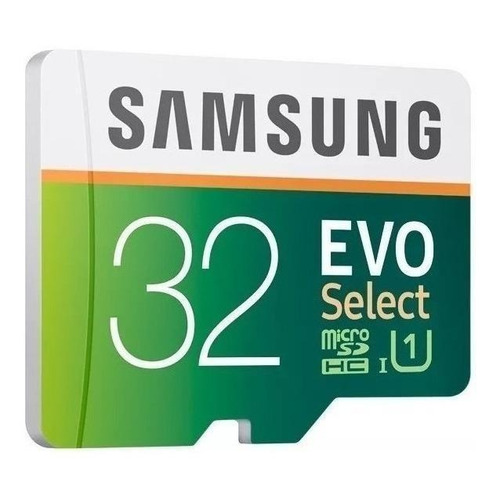 Tarjeta de memoria Samsung MB-ME32GA/AM  Evo Select con adaptador SD 32GB