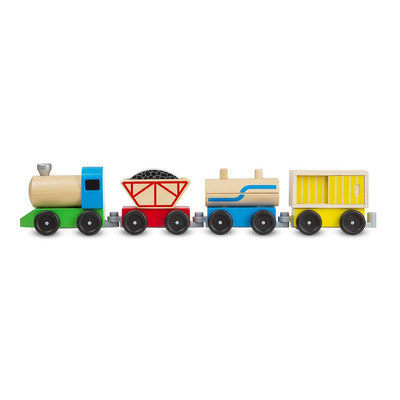 Melissa & Doug Tren De Carga - Juguetes De Madera Clásico. (