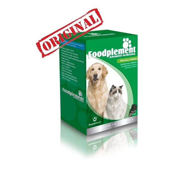 Comida Perro Suplemento Nutricional Foodplement (rinde 1mes)