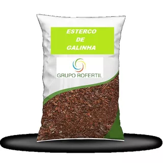 Esterco De Galinha - Adubo Orgânico - Jardinagem - 30kg