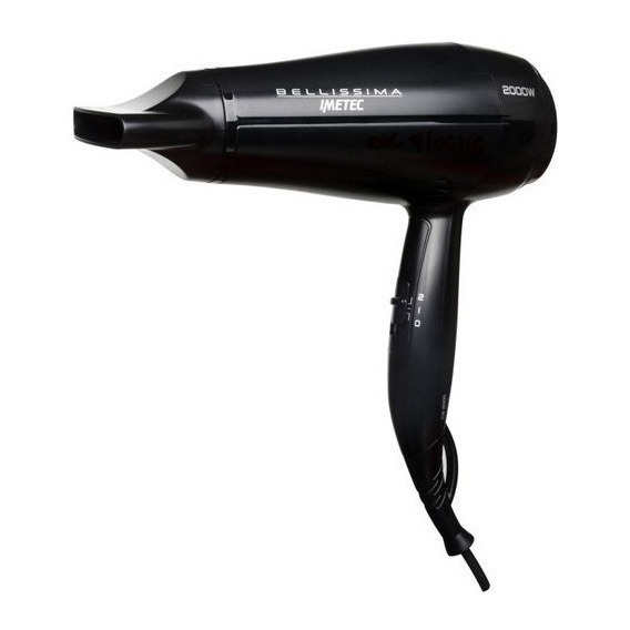 Secador de pelo Bellissima Imetec Power to Style Compact C19 2000 negro 220V - 240V