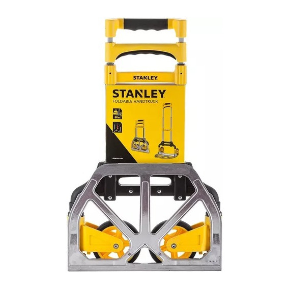 Carretilla De Mano Plegable Stanley Ft516 Capacidad 60kg Color Amarillo
