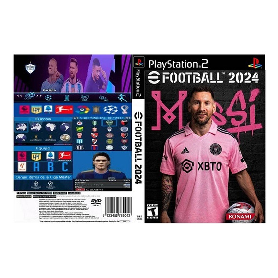 Efootball / Pes 2024 Para Ps2 