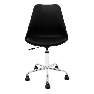 Silla De Oficina Eames Con Asiento En Cuerina