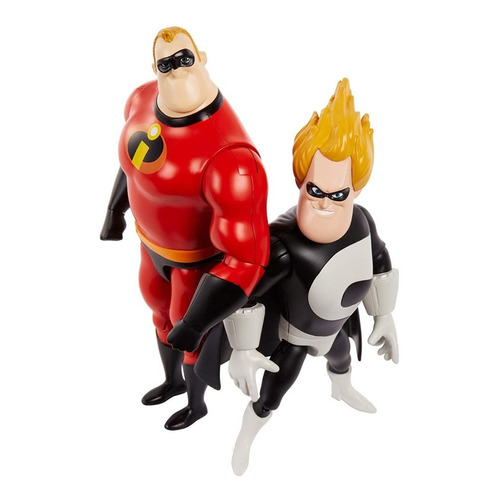 Pixar Los Increíbles Paquete De 2 Figura Mattel