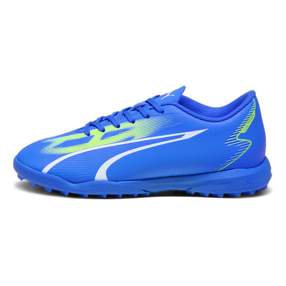 Zapato Futbol Puma Ultra Play Tt Jr Azul Joven