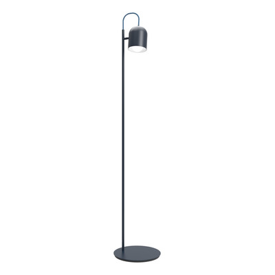 Lampara De Pie Velador Lampy Azul Apto Led Deco Lk