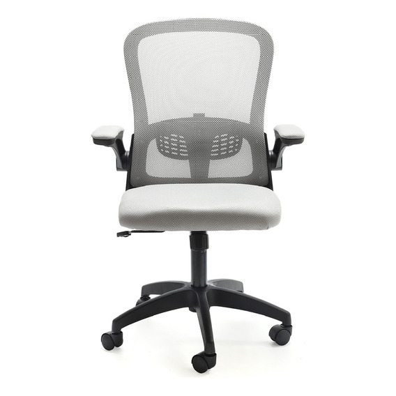 Silla De Escritorio Y Oficina Ergonomica Pc Giratoria Femmto Color Gris