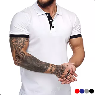 Polo De Tenis Para Hombre Playera Sartex Moda Casual Premium