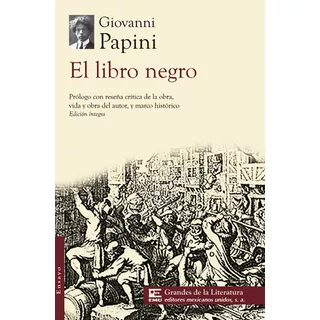 El Libro Negro - Papini Giovanni