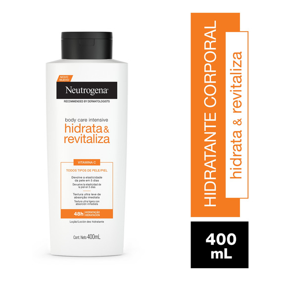 Neutrogena Body Care Hidrata&revitaliza Corporal Crema 400ml Tipo De Envase Botella