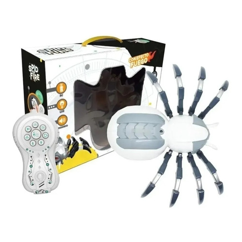 Araña Robótica Spid Fire Ik0273 Color Blanco