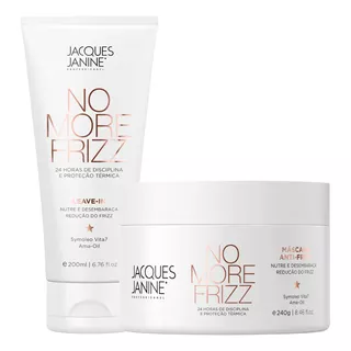 Kit Máscara E Leave-in Jacques Janine No More Frizz