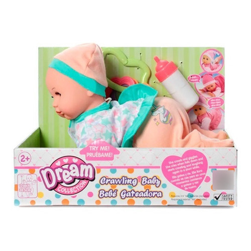 Dream Collection Muñeca 30 Cm Bebé Gateadora 17634