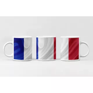 Caneca Bandeira Da França
