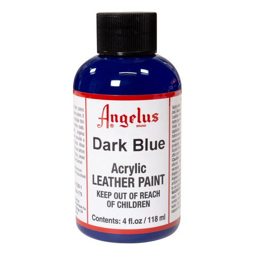 Pintura Acrílica Angelus 4 Oz ( 1 Pieza ) Color Dark Blue