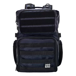 Bolsa Térmica Mochila Reversível 2 Em 1 Concept 2gobag Navy Cor Azul-escuro