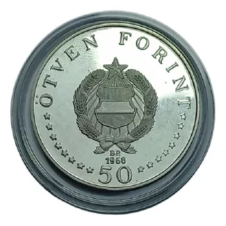 Hungria - 50 Forint 1968 Proof Rara - Km 582 (ref 285)