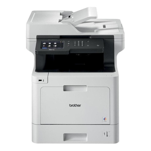 Impresora a color  multifunción Brother MFC-L8900CDW con wifi blanca 110V - 120V