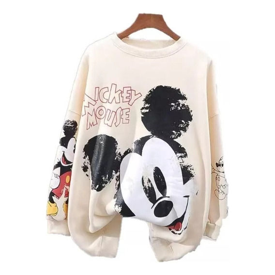 Suéter De Las Señoras Simple Mickey Disney Estilo Coreano
