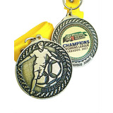 Lote De 45 Medallas Futbol Personalizadas 