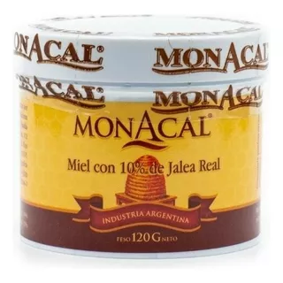 Miel Con 10 % De Jalea Real Pura Monacal X 120g