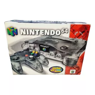 71- Nintendo 64 Jabuticaba Playtronic Em Excelente Estado